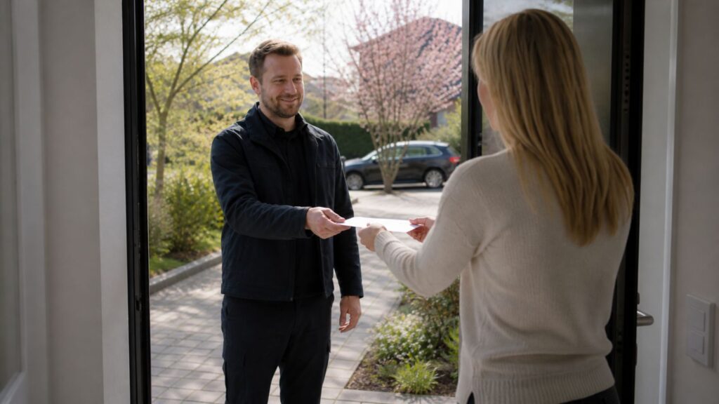 dokusecur-persoenliche-uebergabe-haustuer-hausflur