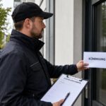 Dokumentierte Zustellung einer Kündigung in Hürth mit Zustellnachweis
