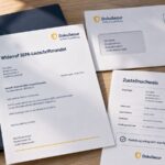 Widerruf eines SEPA-Lastschriftmandats mit Bankunterlagen und Zustellnachweis